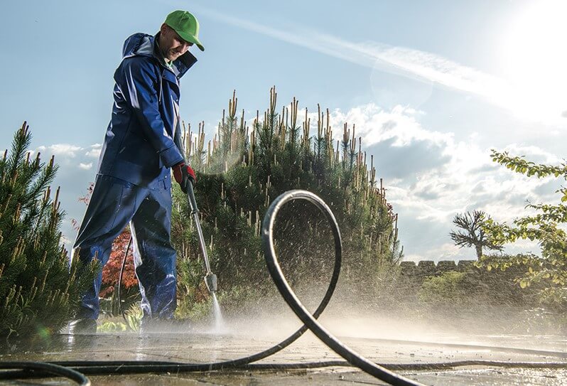 pressure washing