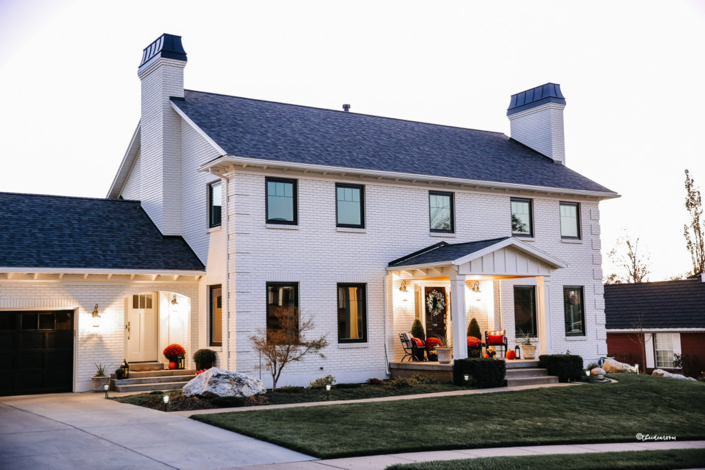 painting a brick house