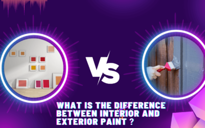 Difference Between Interior Paint and Exterior Paint