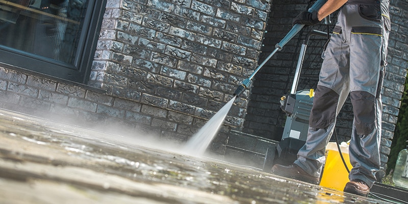 pressure washing cleaning